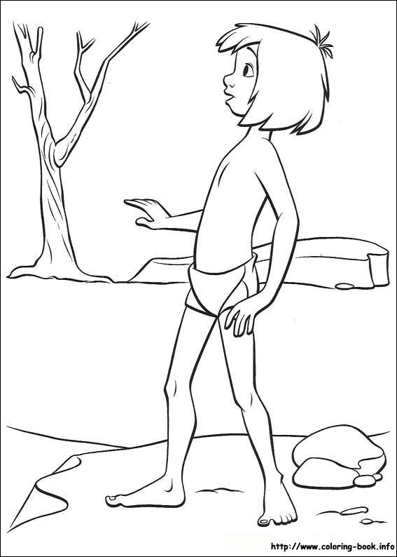 Jungle Book coloring picture